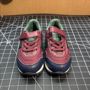 Polo by Ralph Lauren Burgundy and Navy Kids' Sneakers